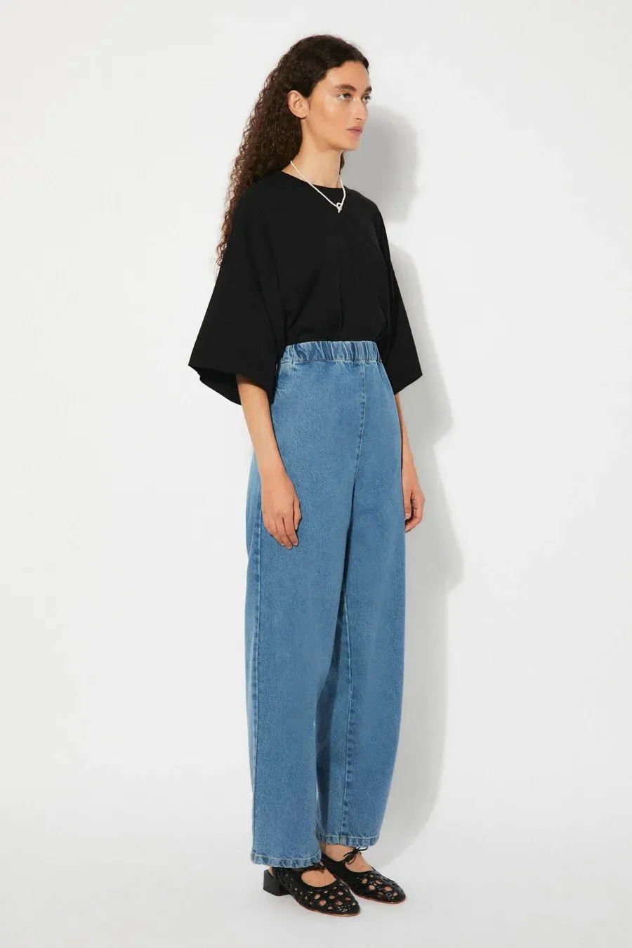 RITA ROW - PANTALON FEIXA - DENIM - AH24 sold by Boutique Unicorn product image thumbnail 2