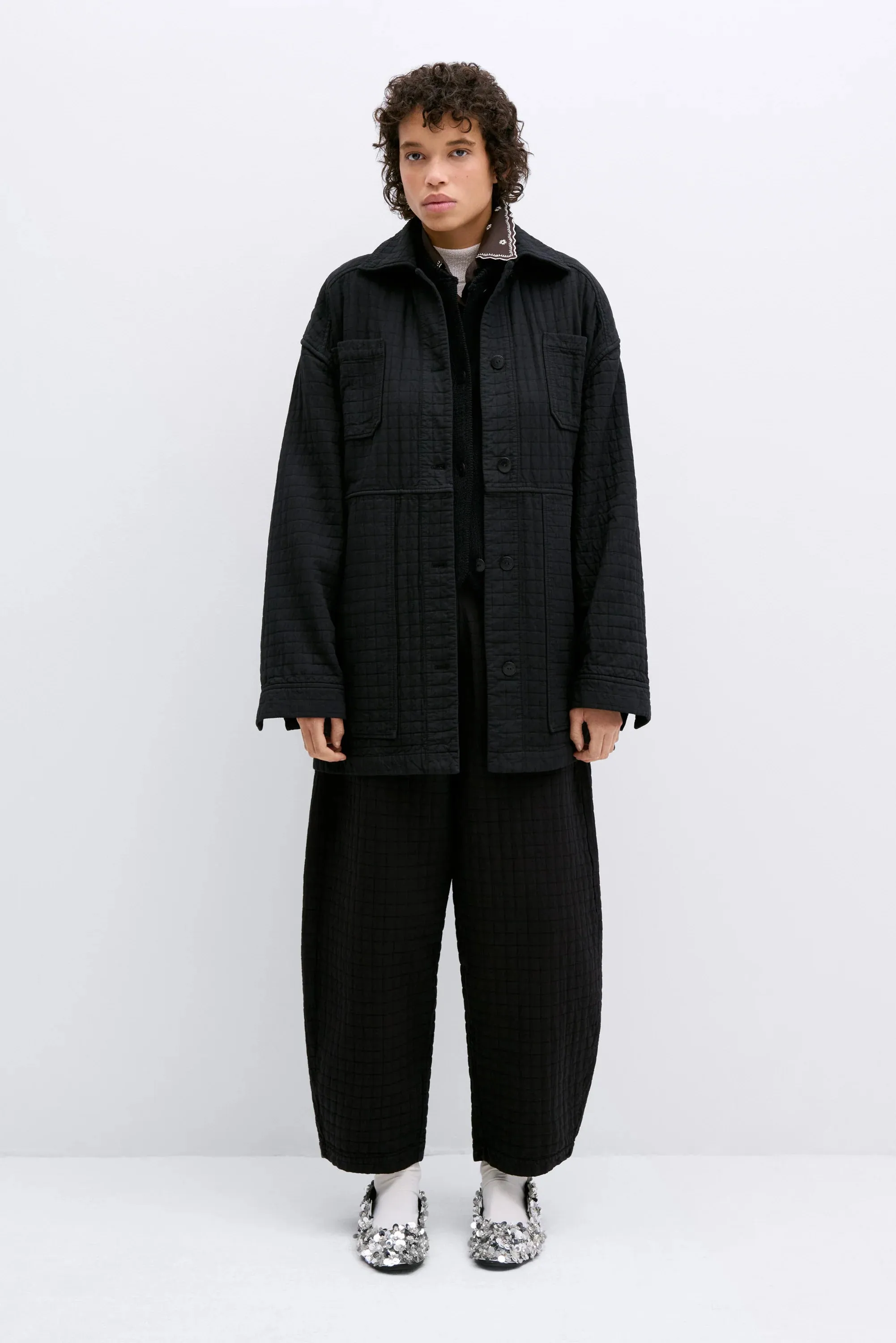 CORDERA - VESTE REMBOURRÉE EN COTON - NOIR - AH24 sold by Boutique Unicorn