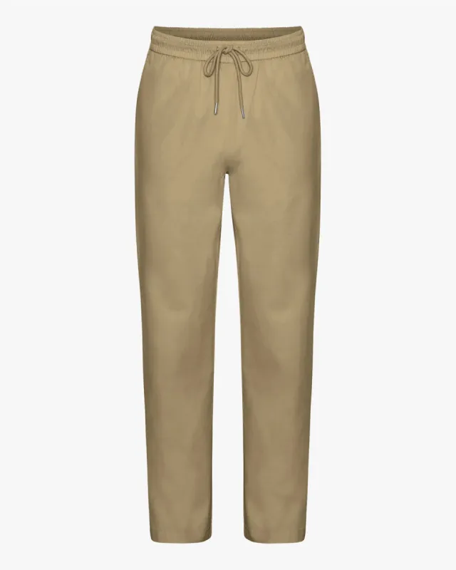 COLORFUL STANDARD - PANTALON TWILL - DESERT KHAKI sold by Boutique Unicorn