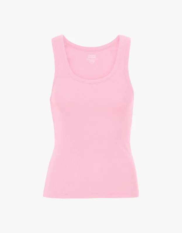COLORFUL STANDARD - CAMISOLE COTELÉ - FLAMINGO sold by Boutique Unicorn