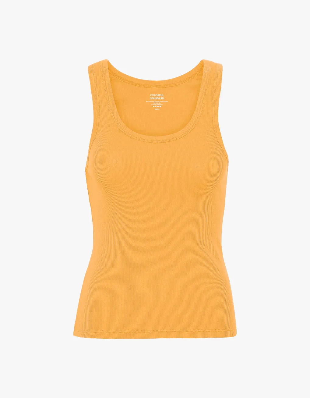 COLORFUL STANDARD - CAMISOLE COTELÉ - ORANGE SANDSTONE sold by Boutique Unicorn