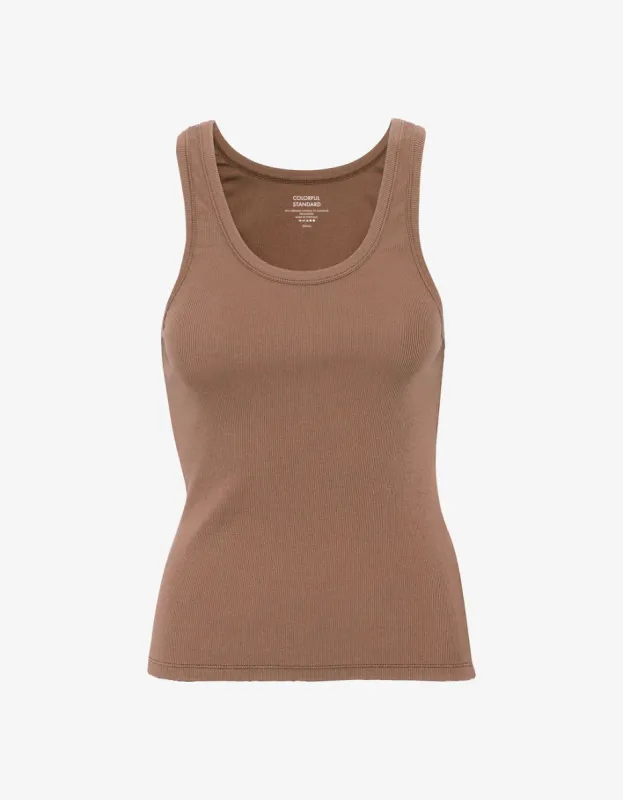 COLORFUL STANDARD - CAMISOLE COTELÉ - SAHARA CAMEL sold by Boutique Unicorn