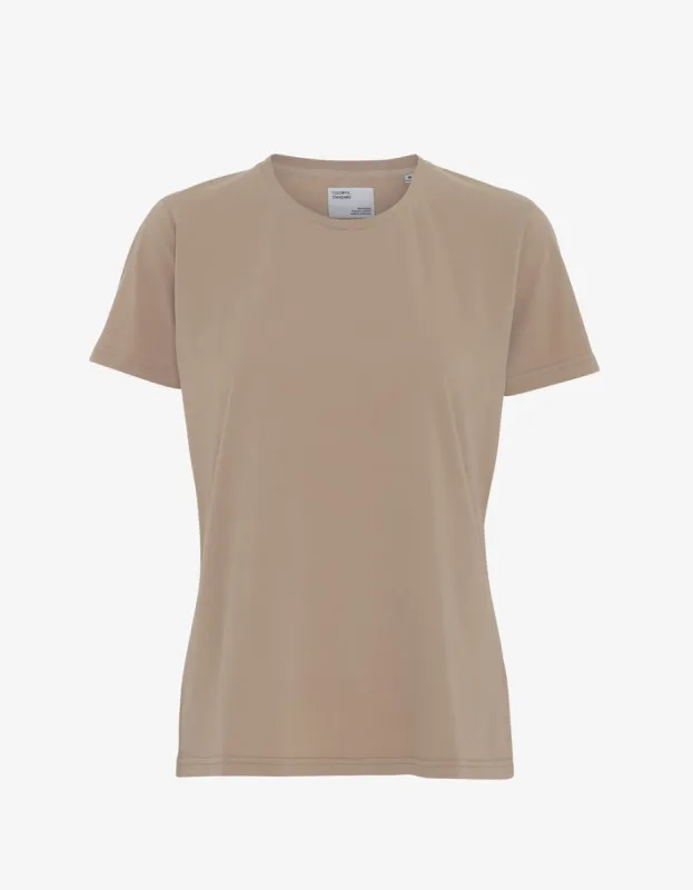 COLORFUL STANDARD - T-SHIRT CLASSIQUE FEMME - DESERT KHAKI sold by Boutique Unicorn
