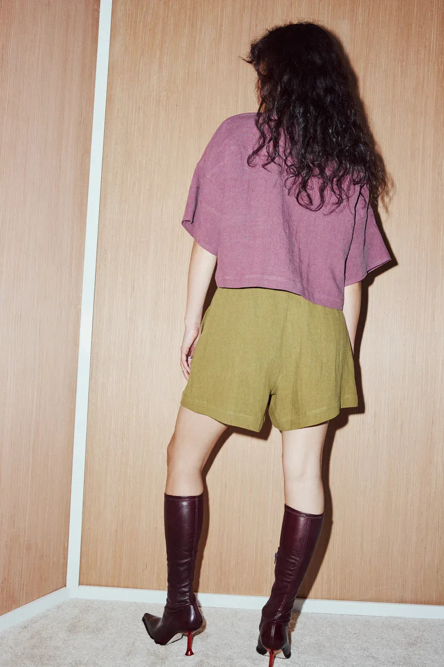 EVE GRAVEL - CHEMISE GEORGES - PRUNE - PÉ25 sold by Boutique Unicorn product image thumbnail 2