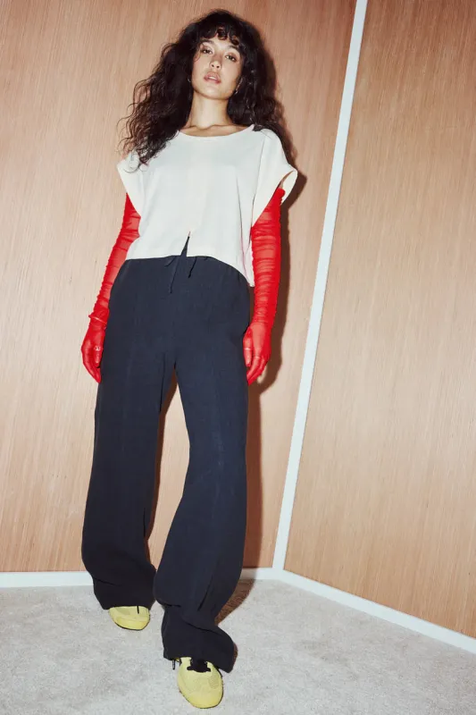 EVE GRAVEL - PANTALON MEADOW - NOIR - PÉ25 sold by Boutique Unicorn