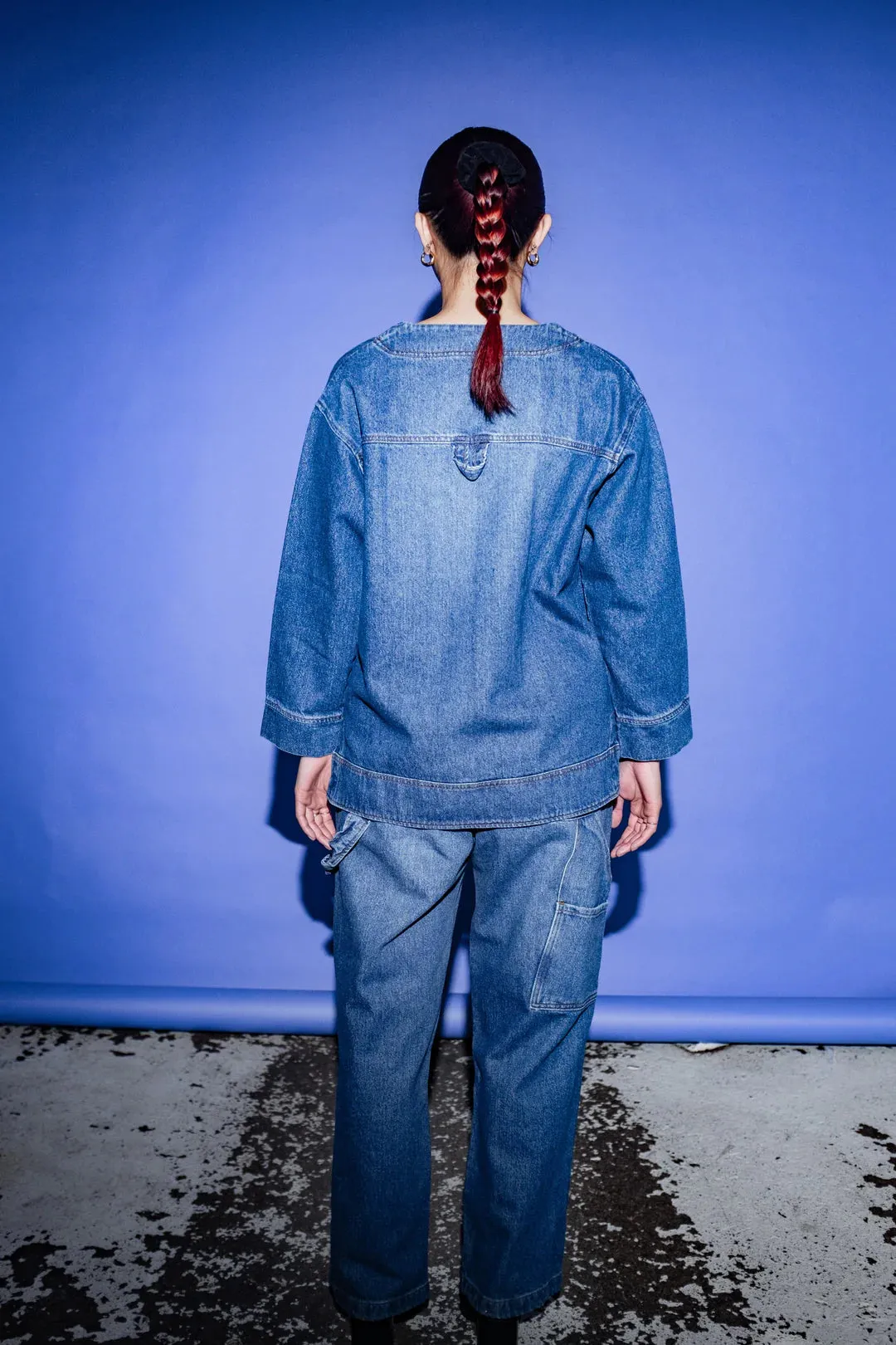 ET TIGRE - PANTALON SUNNY - DENIM BLEU - PÉ25 sold by Boutique Unicorn product image thumbnail 4