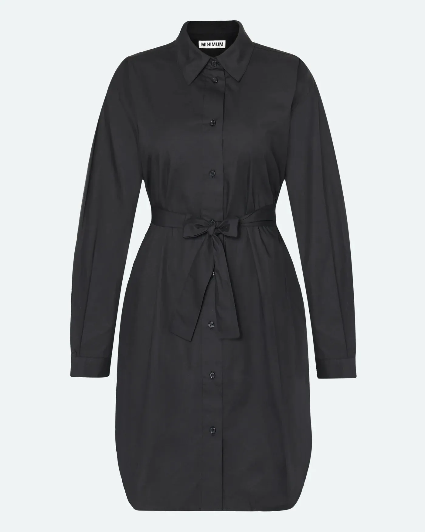 MINIMUM - ROBE CHEMISIER HANNAH - NOIR - PÉ25 sold by Boutique Unicorn product image thumbnail 4