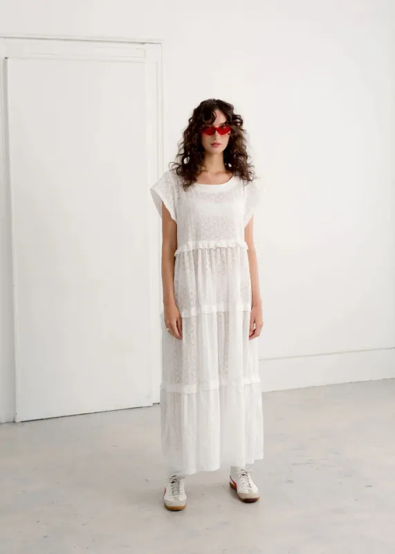 A BRONZE AGE - ROBE MARKET - EYELET BLANC - PÉ25 sold by Boutique Unicorn