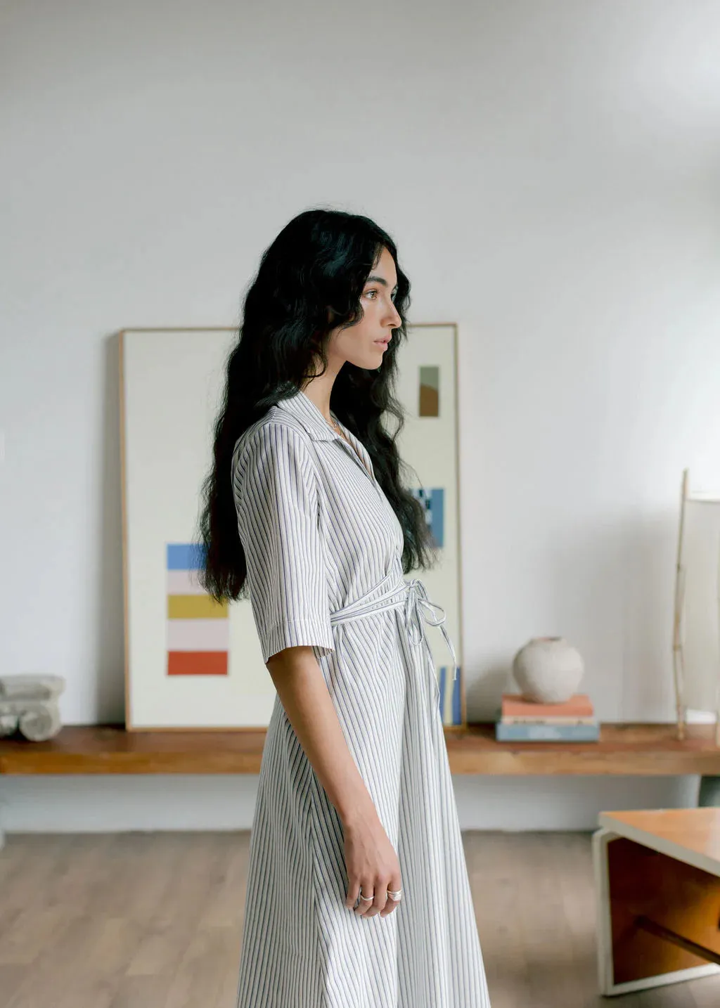 A BRONZE AGE - ROBE EDEN - MONTAUK RAYÉ - PÉ25 sold by Boutique Unicorn product image thumbnail 4