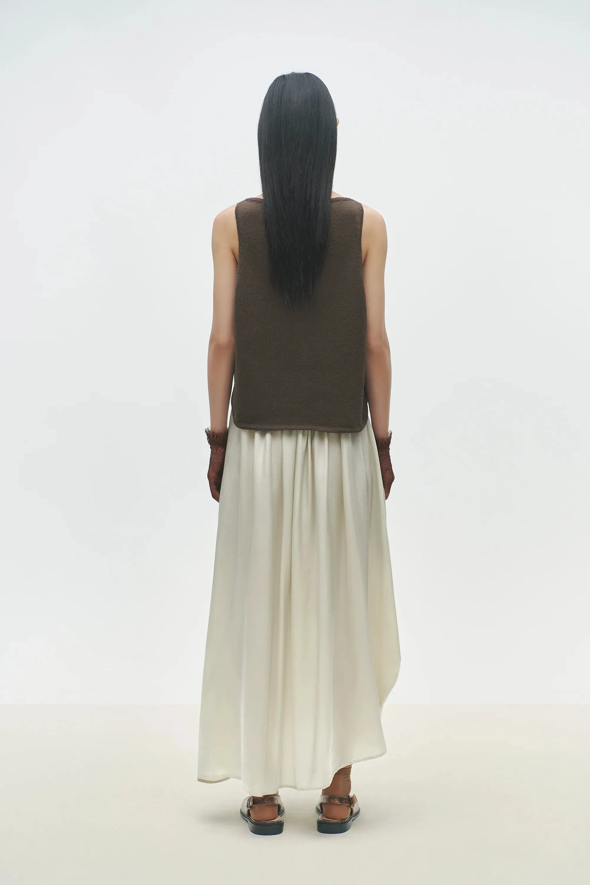 CORDERA - GILET COL BATEAU - BRUN - PÉ25 sold by Boutique Unicorn product image thumbnail 3