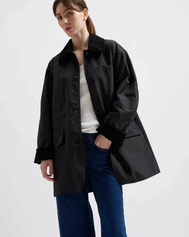 BRIXTOL TEXTILES - MANTEAU BILLY - NOIR - PÉ25 sold by Boutique Unicorn