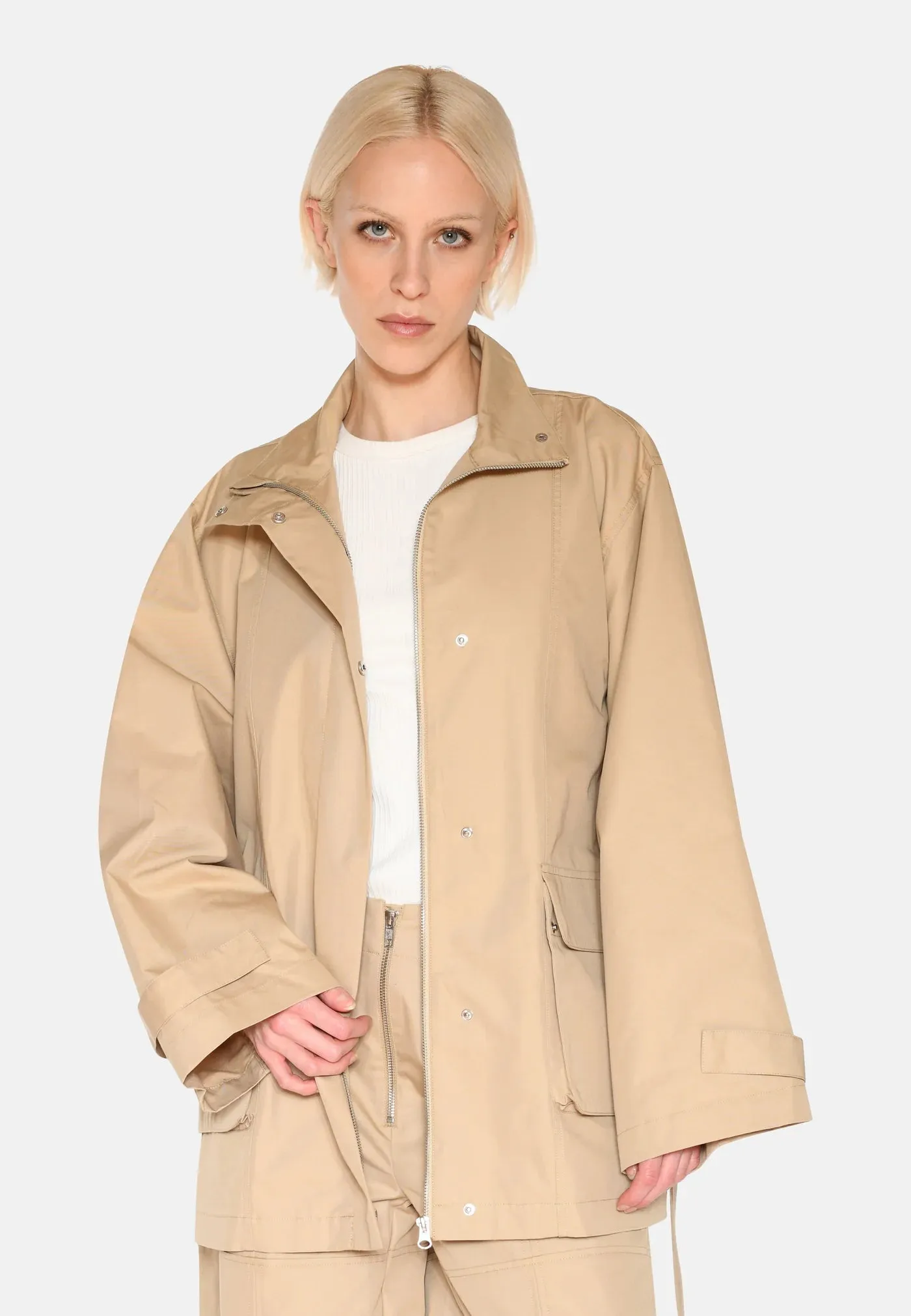 MINIMUM - MANTEAU ATHENA - ENCENS - PÉ25 sold by Boutique Unicorn product image thumbnail 2