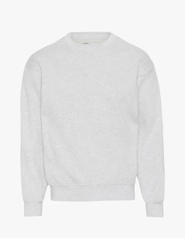 COLORFUL STANDARD - CHANDAIL COTON OUATÉ SURDIMENSIONNÉ - MÉLANGE NEIGE sold by Boutique Unicorn