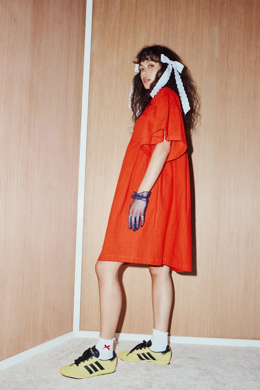 EVE GRAVEL - ROBE PEONIE - VERMILLON - PÉ25 sold by Boutique Unicorn product image thumbnail 2