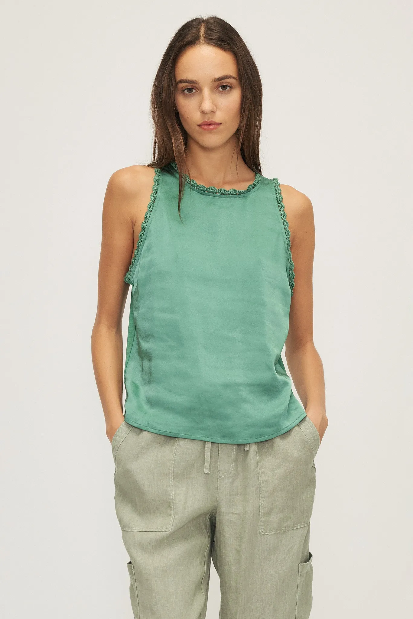 MELISSA NEPTON - HAUT KELSI - VERT EXOTIQUE - PÉ25 sold by Boutique Unicorn