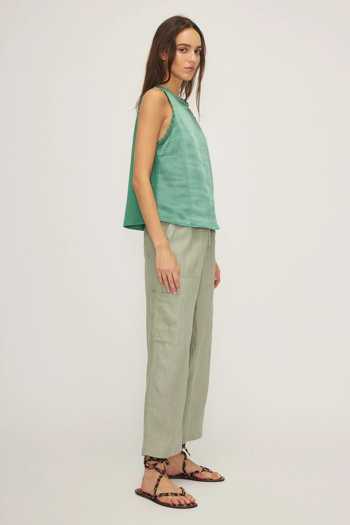 MELISSA NEPTON - HAUT KELSI - VERT EXOTIQUE - PÉ25 sold by Boutique Unicorn product image thumbnail 2