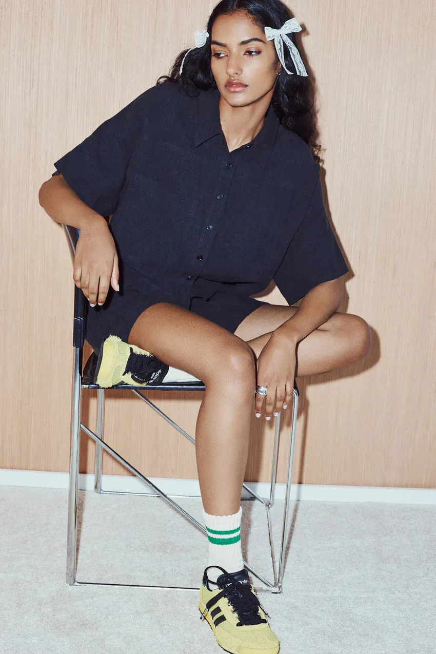 EVE GRAVEL - CHEMISE GEORGES - NOIR - PÉ25 sold by Boutique Unicorn