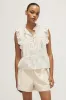 MELISSA NEPTON - BLOUSE PALOMA - BLANC CASSÉ - PÉ25 sold by Boutique Unicorn