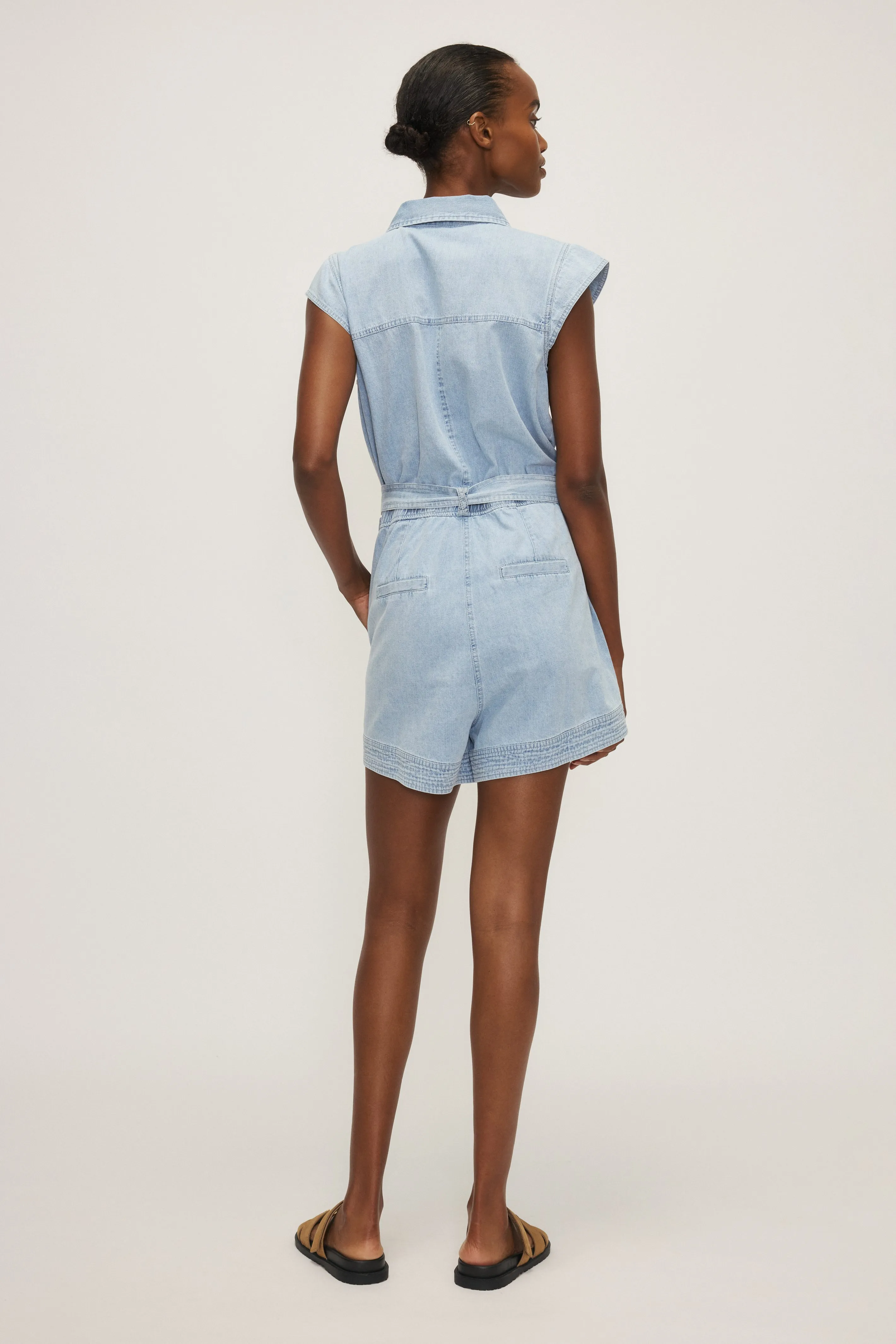MELISSA NEPTON - ROMPER ULYSSE - BLEU DÉLAVÉ - PÉ25 sold by Boutique Unicorn product image thumbnail 3