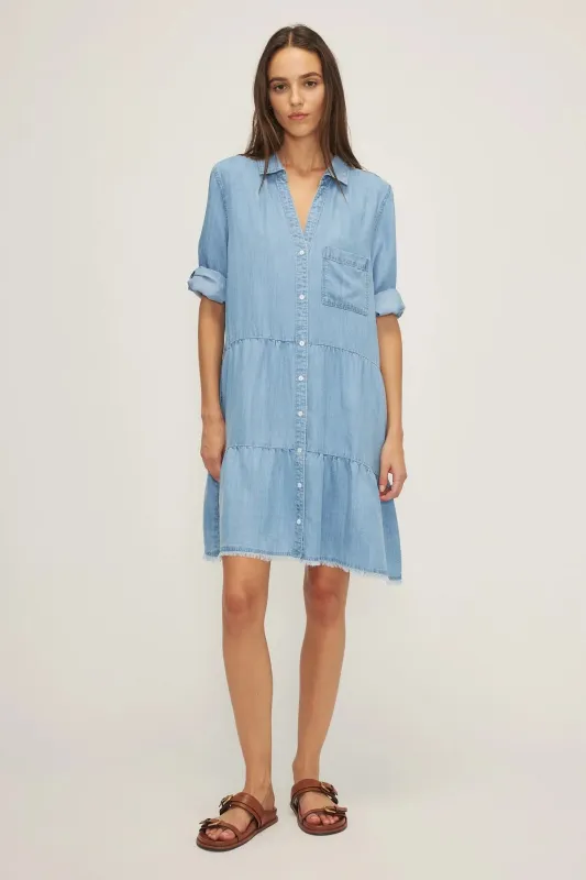MELISSA NEPTON - ROBE NANCY - MEDIUM BLEU - PÉ25 sold by Boutique Unicorn