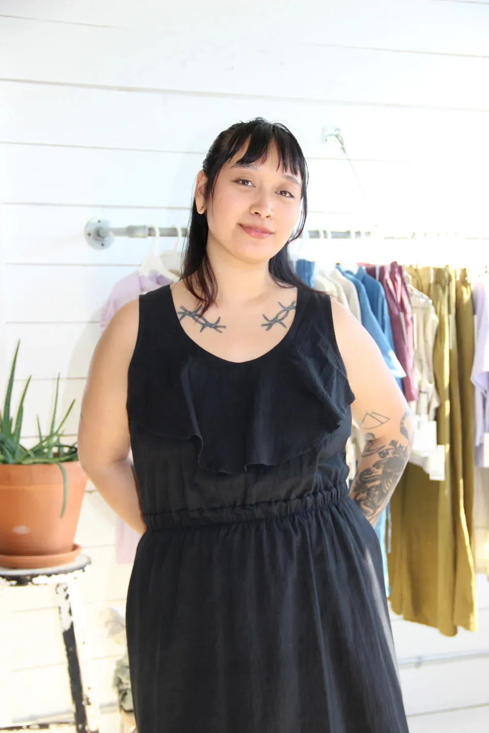 EVE GRAVEL - ROBE ARABEL - NOIR - PÉ25 sold by Boutique Unicorn product image thumbnail 2