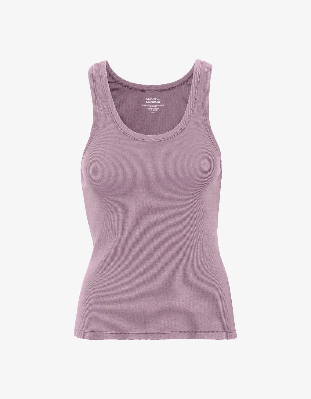 COLORFUL STANDARD - CAMISOLE RIB - MAUVE PERLE sold by Boutique Unicorn