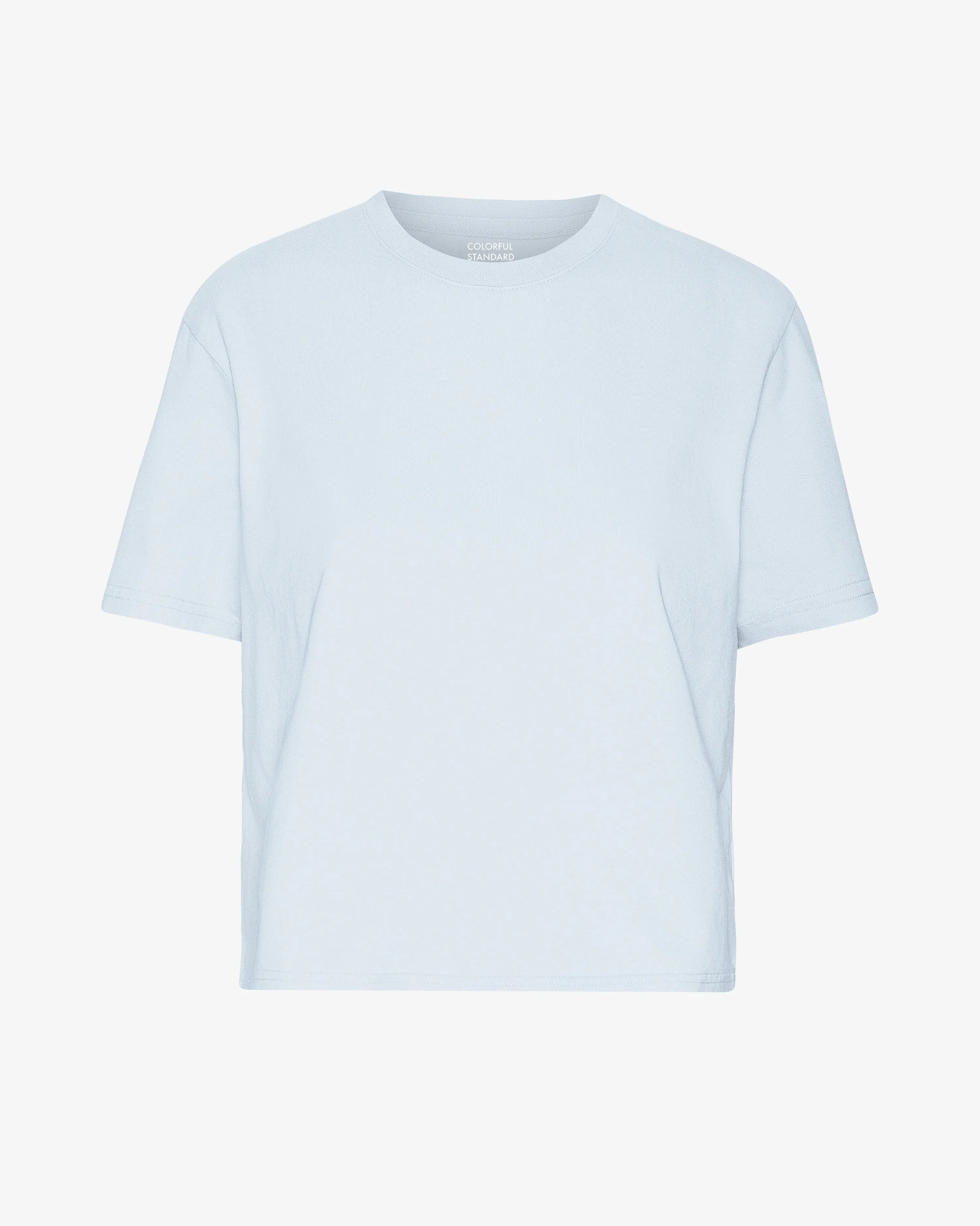 COLORFUL STANDARD - T SHIRT BOXY COURT - BLEU POLAIRE sold by Boutique Unicorn