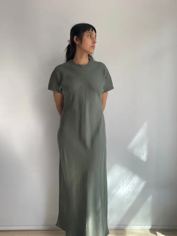 NOEMIAH - ROBE EMILIE - SAUGE sold by Boutique Unicorn