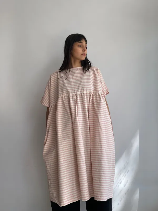 NOEMIAH - ROBE CECILIA - RAYÉ ROSE sold by Boutique Unicorn
