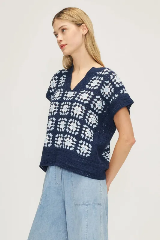 MELISSA NEPTON - CHANDAIL HARUKA - BLEU - PÉ25 made by MELISSA NEPTON