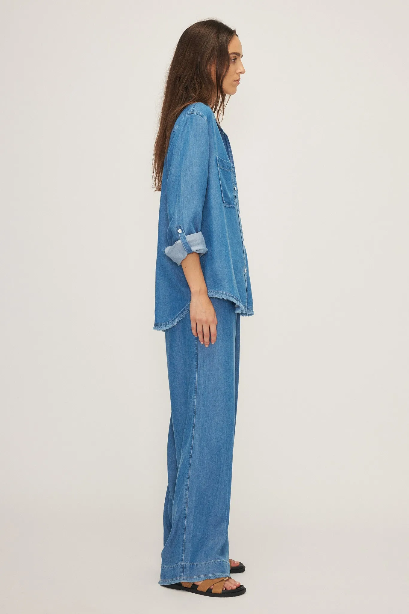 MELISSA NEPTON - CHEMISIER YOKO - BLEU MÉDIUM - PÉ25 sold by Boutique Unicorn product image thumbnail 2