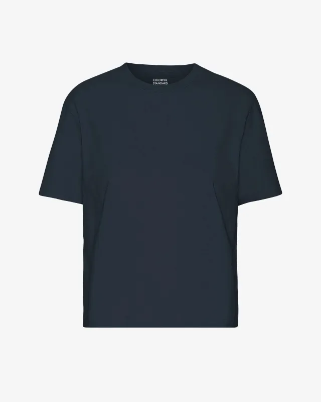 COLORFUL STANDARD - T SHIRT BOXY COURT - MARINE sold by Boutique Unicorn