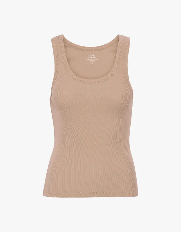 COLORFUL STANDARD - CAMISOLE COTELÉ - HONEY BEIGE sold by Boutique Unicorn