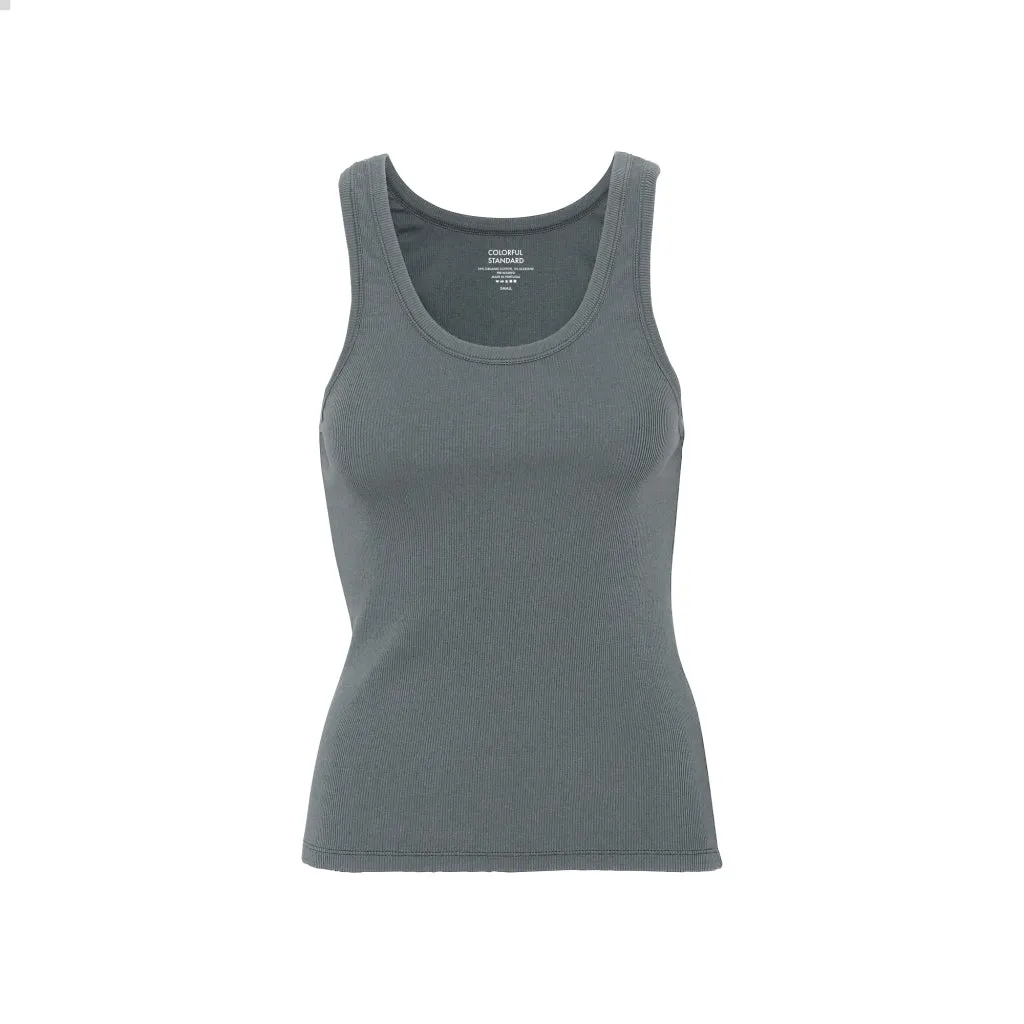COLORFUL STANDARD - CAMISOLE COTELÉ - STORM GREY sold by Boutique Unicorn