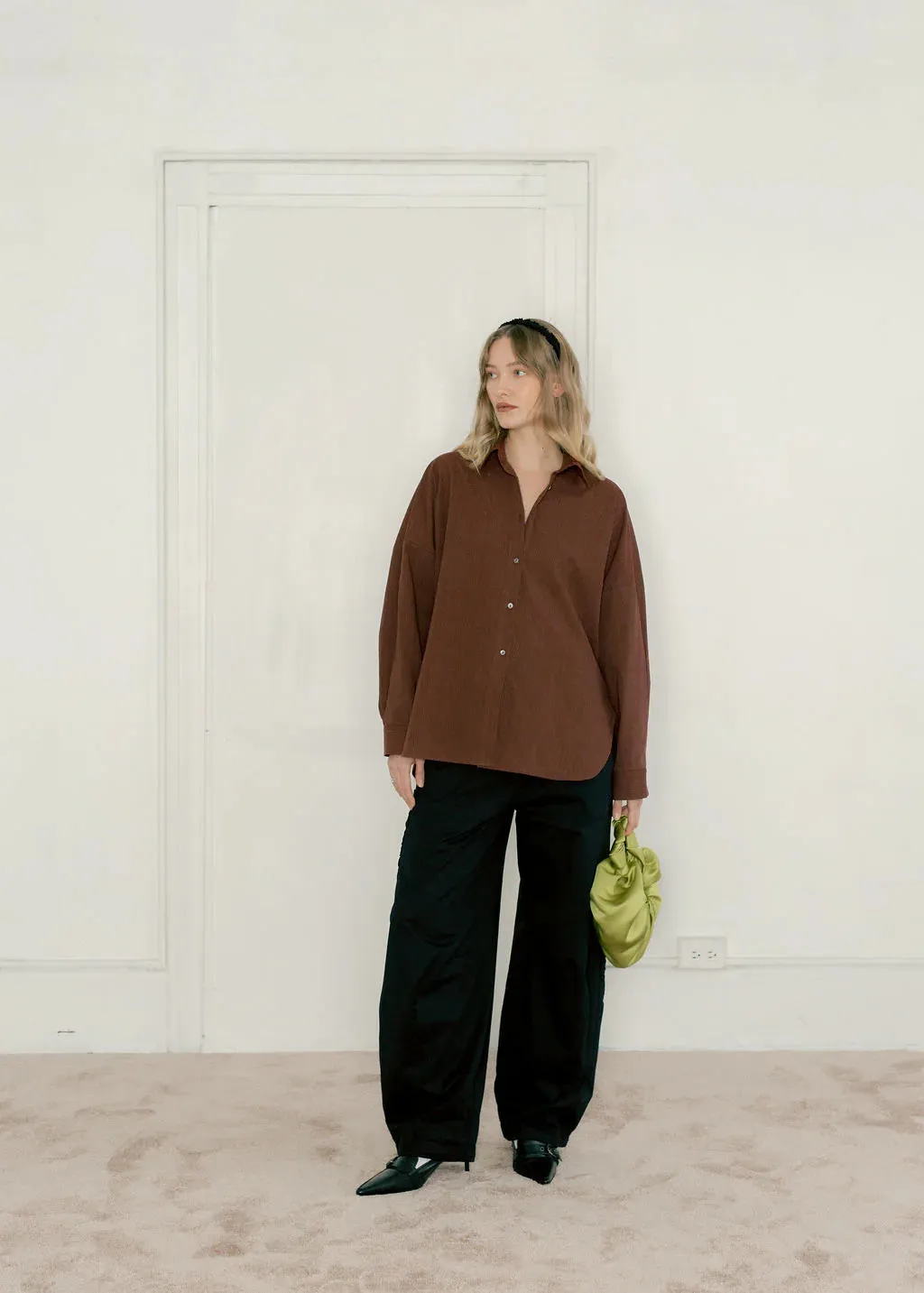 A BRONZE AGE - CHEMISE ROBBIE - RAYURE VIN - AH25 sold by Boutique Unicorn product image thumbnail 2