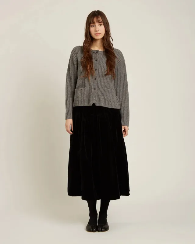 NAIF - CARDIGAN SERENA - GRIS FONCÉ - AH25 sold by Boutique Unicorn