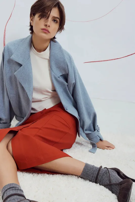 EVE GRAVEL - VESTE GEMA - CIEL - AH25 sold by Boutique Unicorn