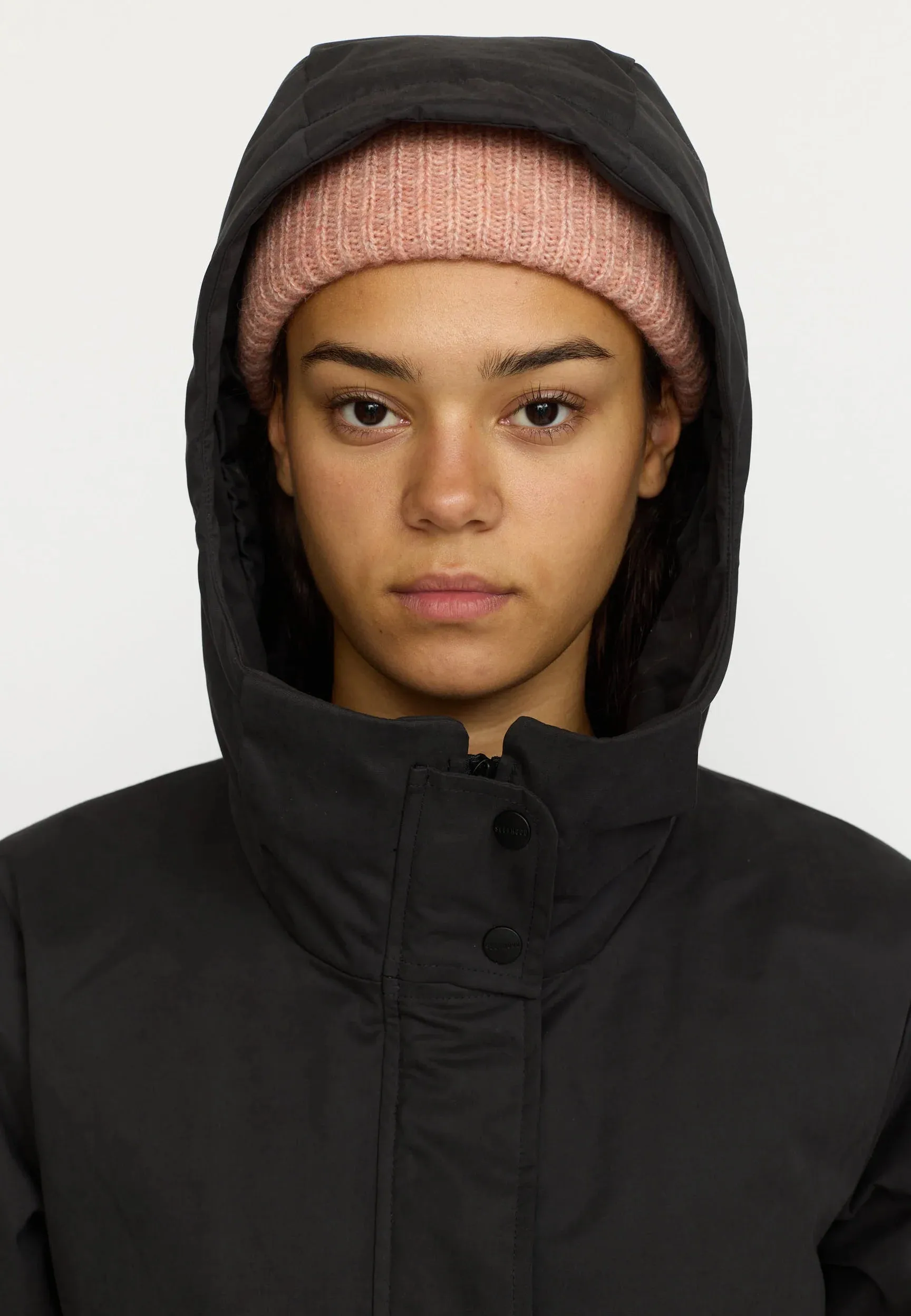 SELFHOOD - PARKA LONGUE À CAPUCHE - NOIR - AH25 sold by Boutique Unicorn product image thumbnail 4