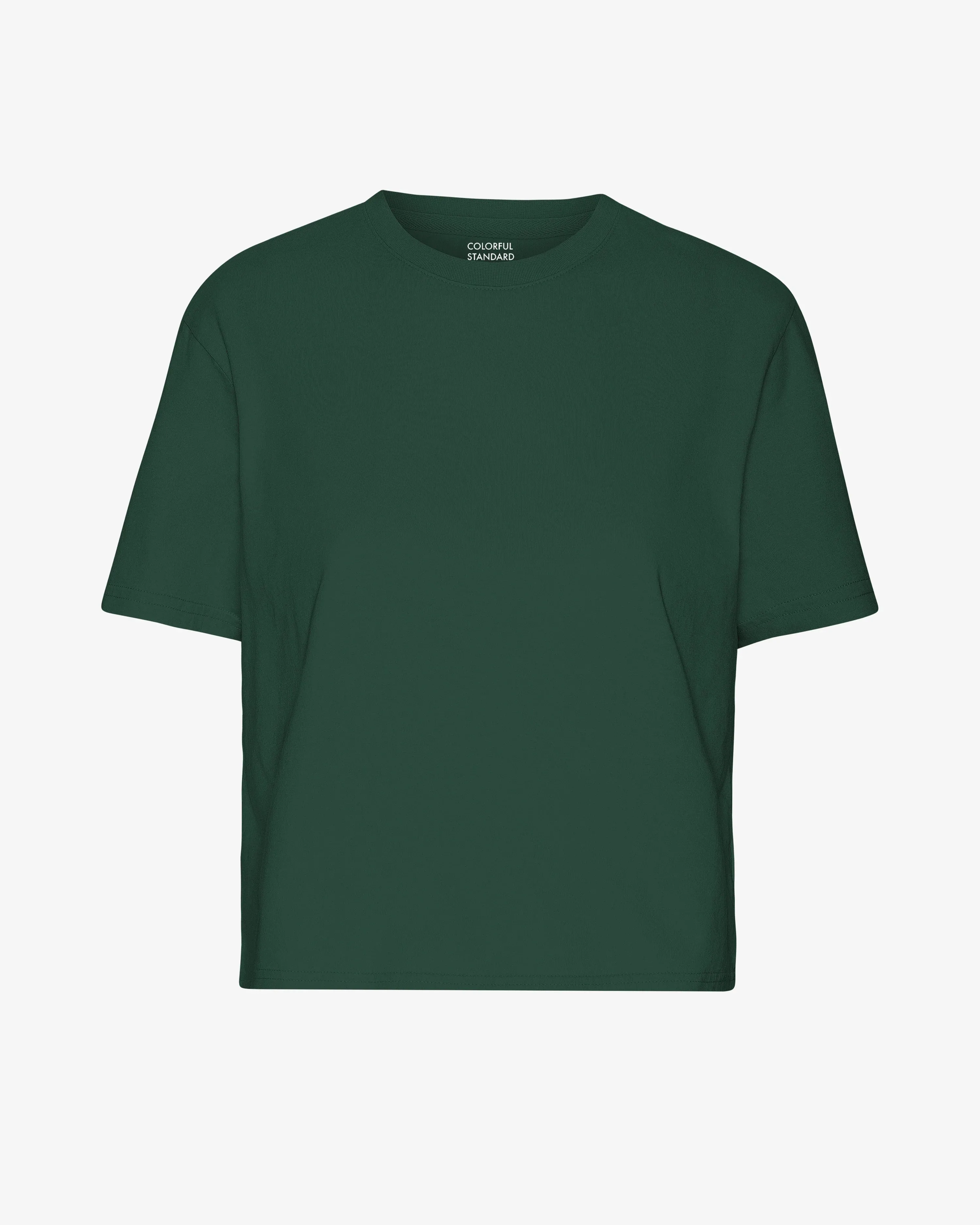 COLORFUL STANDARD - T SHIRT BOXY COURT - VERT EMERAUDE sold by Boutique Unicorn