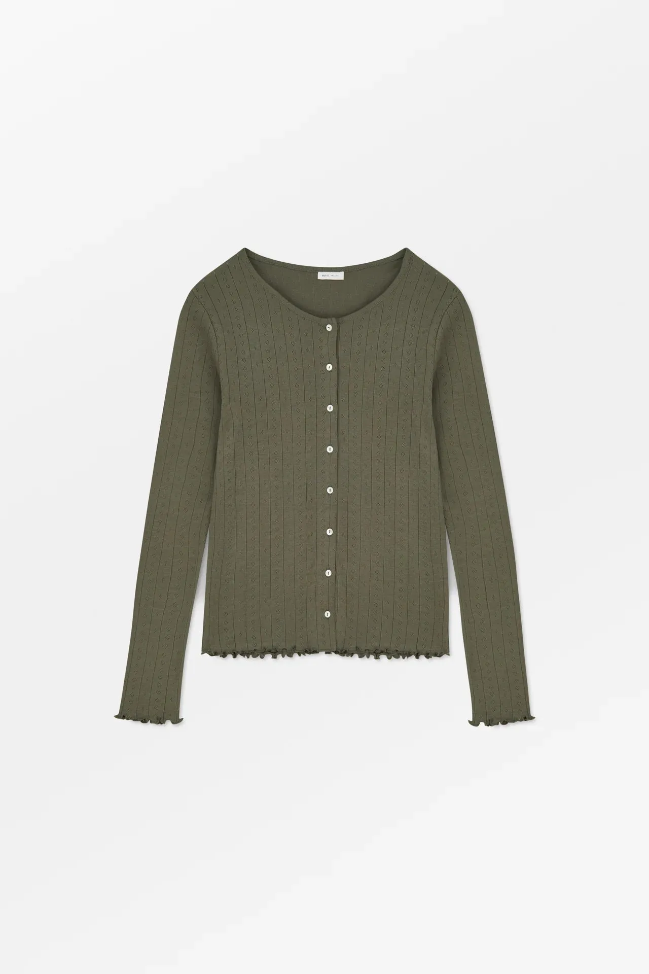 SKALL STUDIO - CARDIGAN EDIE - OLIVE - PÉ26 sold by Boutique Unicorn product image thumbnail 2