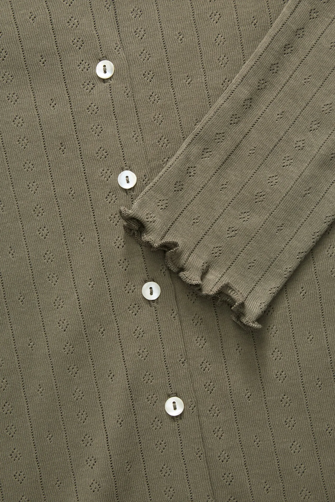 SKALL STUDIO - CARDIGAN EDIE - OLIVE - PÉ26 sold by Boutique Unicorn product image thumbnail 5