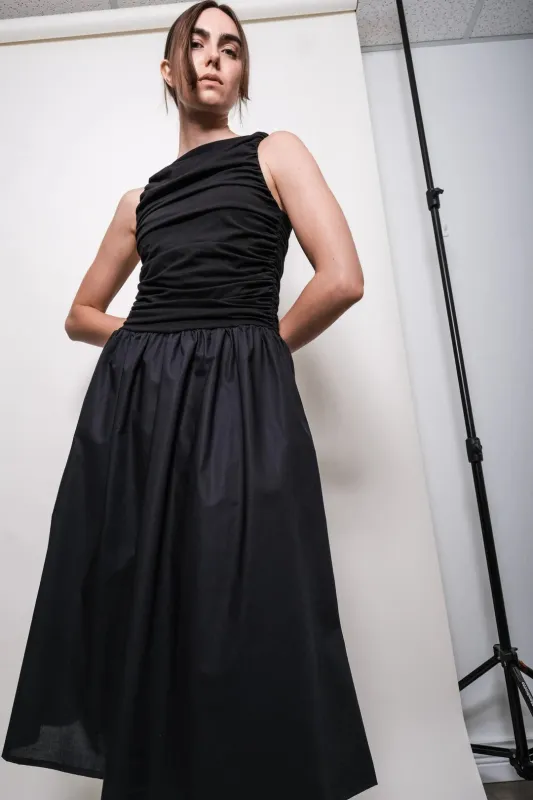 ET TIGRE - ROBE SHOBHA - NOIR - PÉ26 sold by Boutique Unicorn