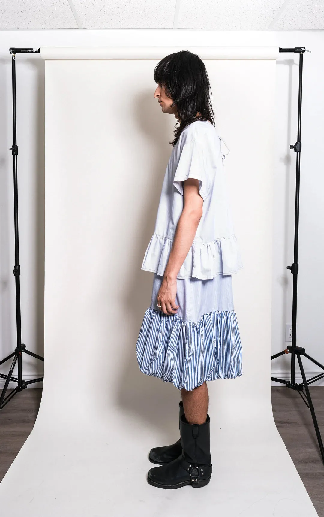 ET TIGRE - BLOUSE EVAN - RAYÉ BLEU/BLANC - PÉ26 sold by Boutique Unicorn product image thumbnail 4