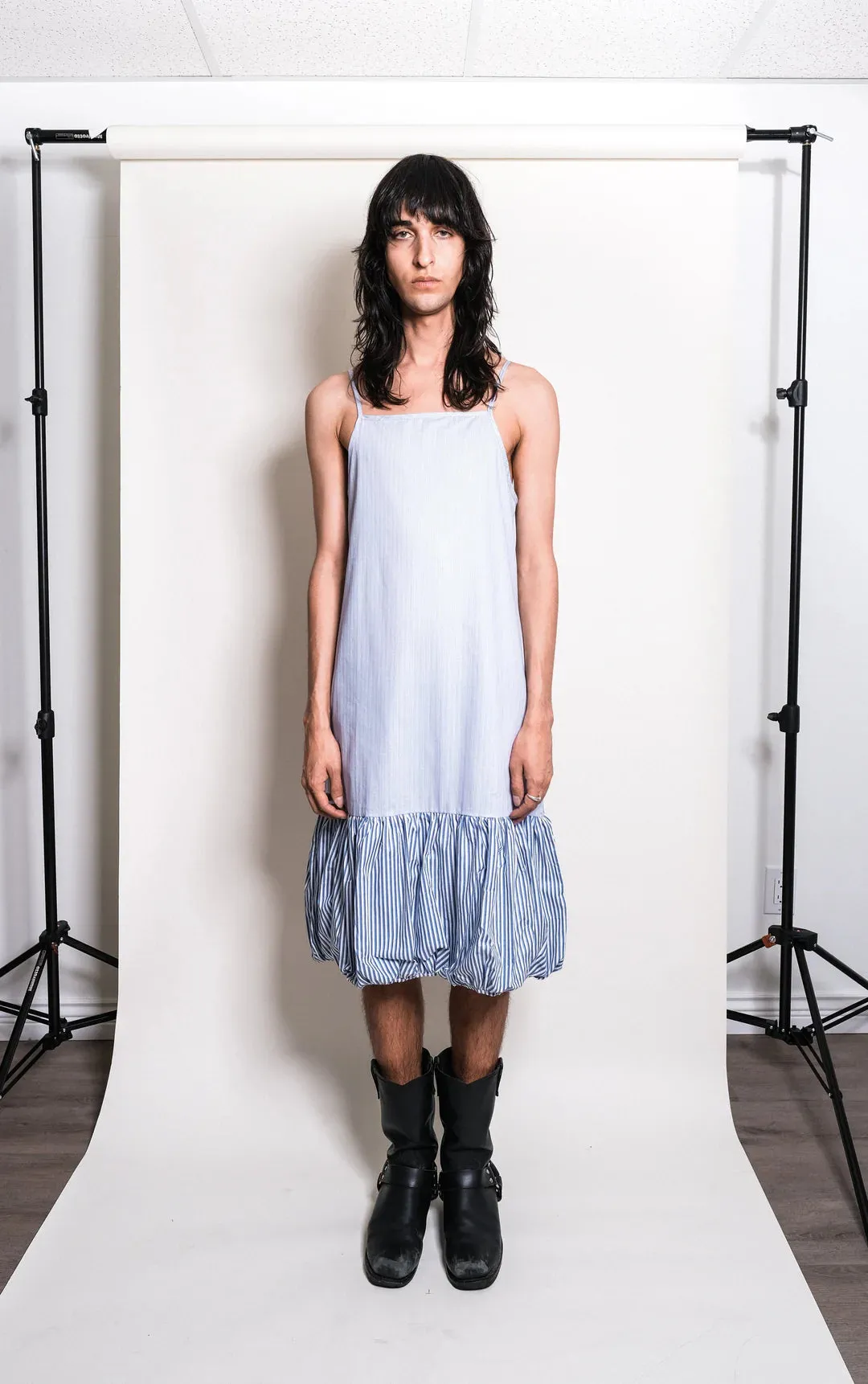 ET TIGRE - ROBE DENNIS - BLEU/MULTI - PÉ26 sold by Boutique Unicorn product image thumbnail 3