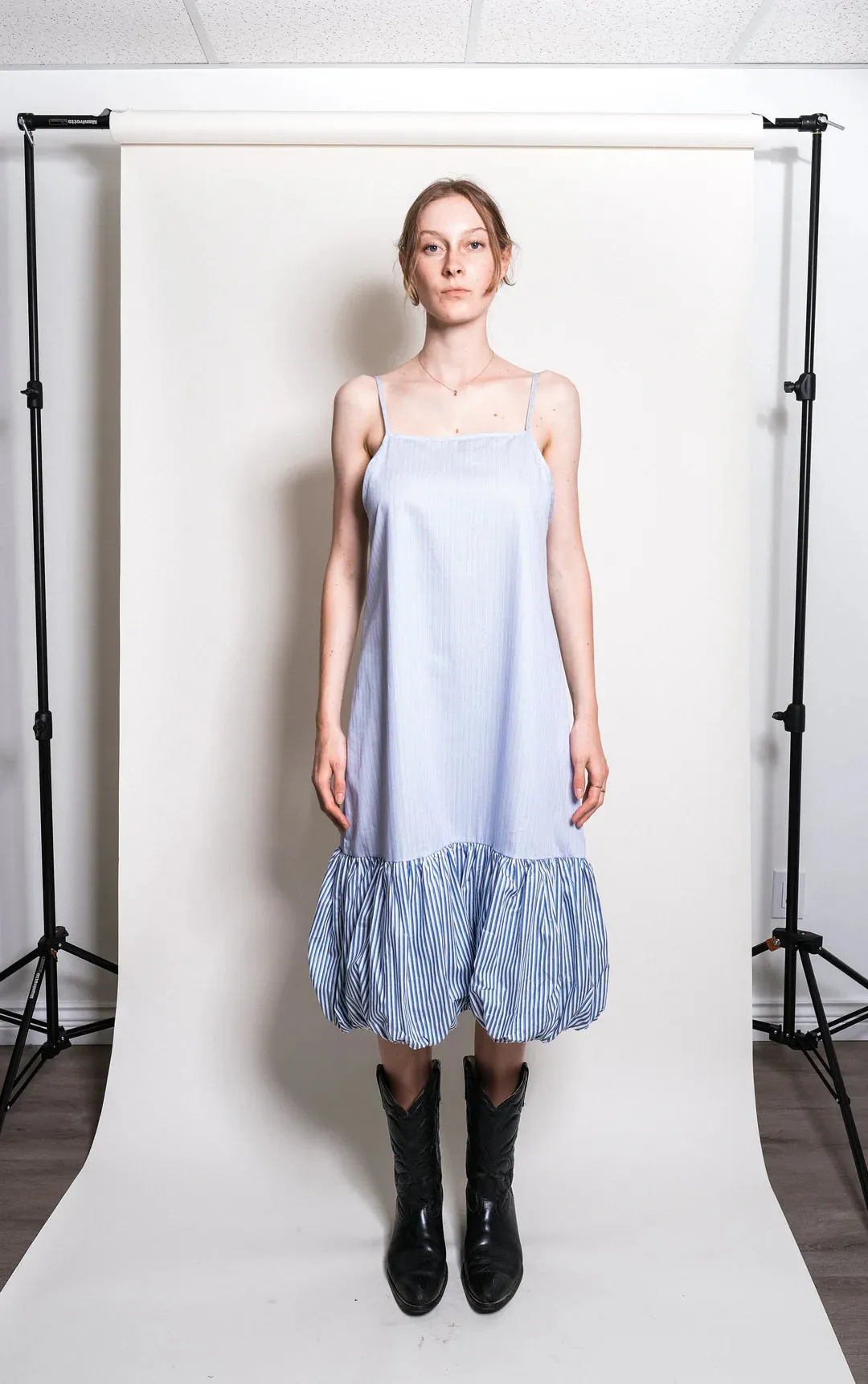 ET TIGRE - ROBE DENNIS - BLEU/MULTI - PÉ26 sold by Boutique Unicorn