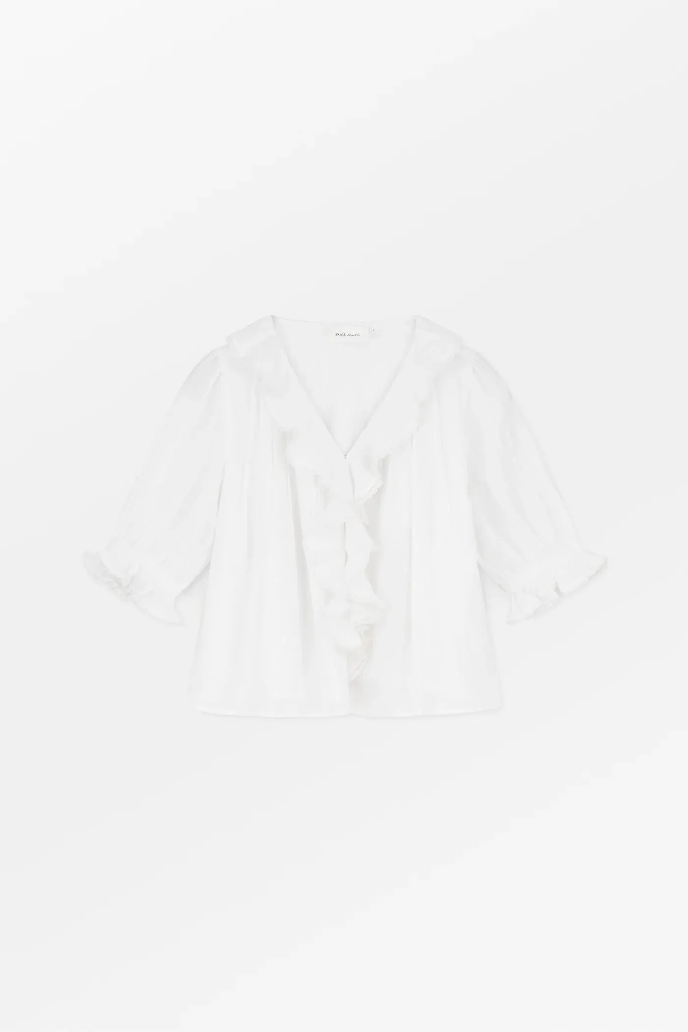 SKALL STUDIO - BLOUSE CLEA - BLANC OPTIQUE - PÉ26 sold by Boutique Unicorn product image thumbnail 4