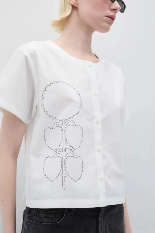 RITA ROW - CHEMISE BOLSHOI - BLANC - PÉ26 sold by Boutique Unicorn