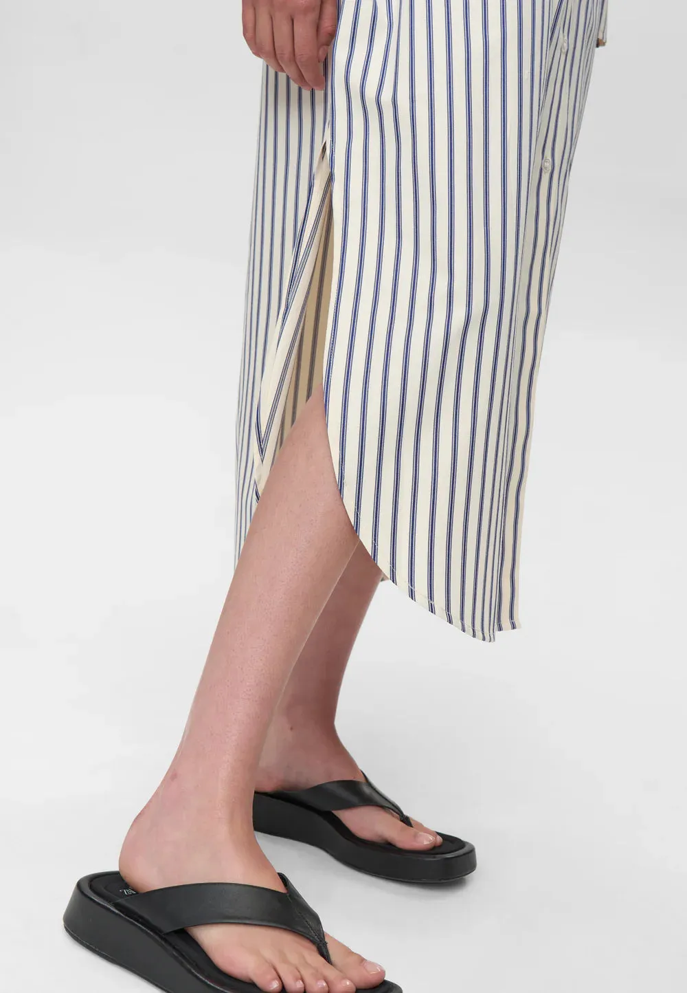 MINIMUM - ROBE CHEMISIER JUNE - SKY CAPTAIN - PÉ26 sold by Boutique Unicorn product image thumbnail 4