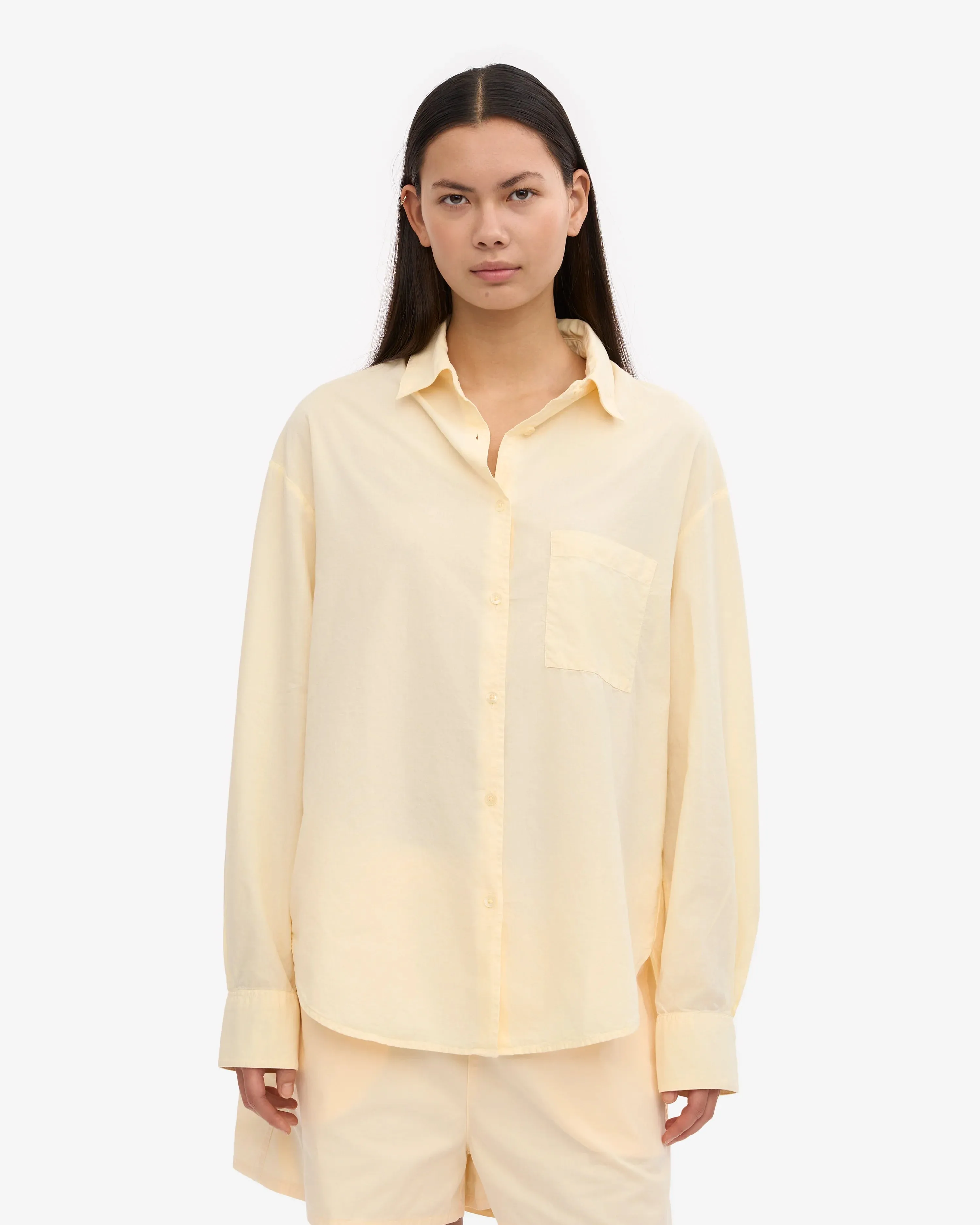 COLORFUL STANDARD - CHEMISE SURDIMENSIONNÉE - JAUNE DOUX sold by Boutique Unicorn product image thumbnail 2