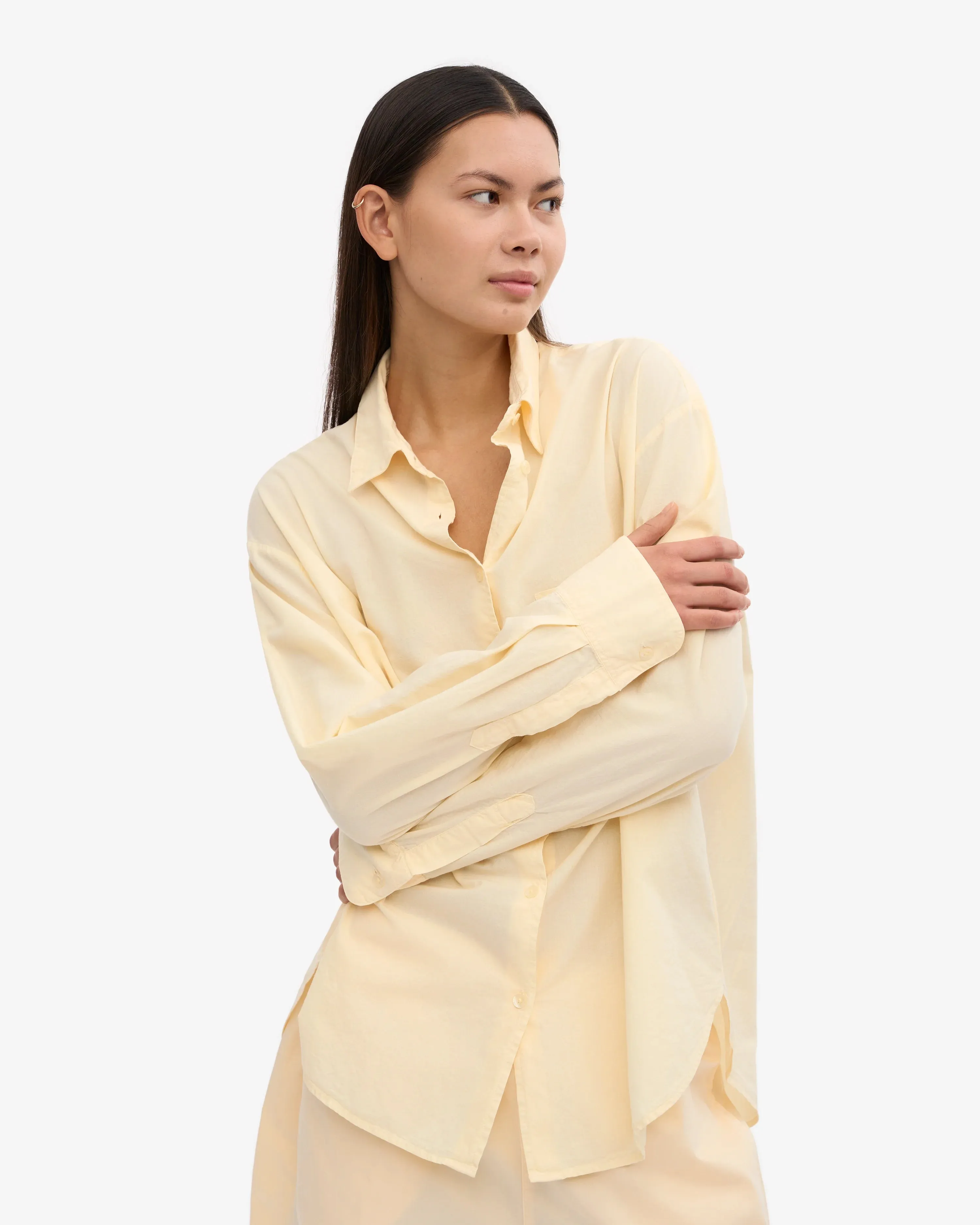 COLORFUL STANDARD - CHEMISE SURDIMENSIONNÉE - JAUNE DOUX sold by Boutique Unicorn product image thumbnail 5